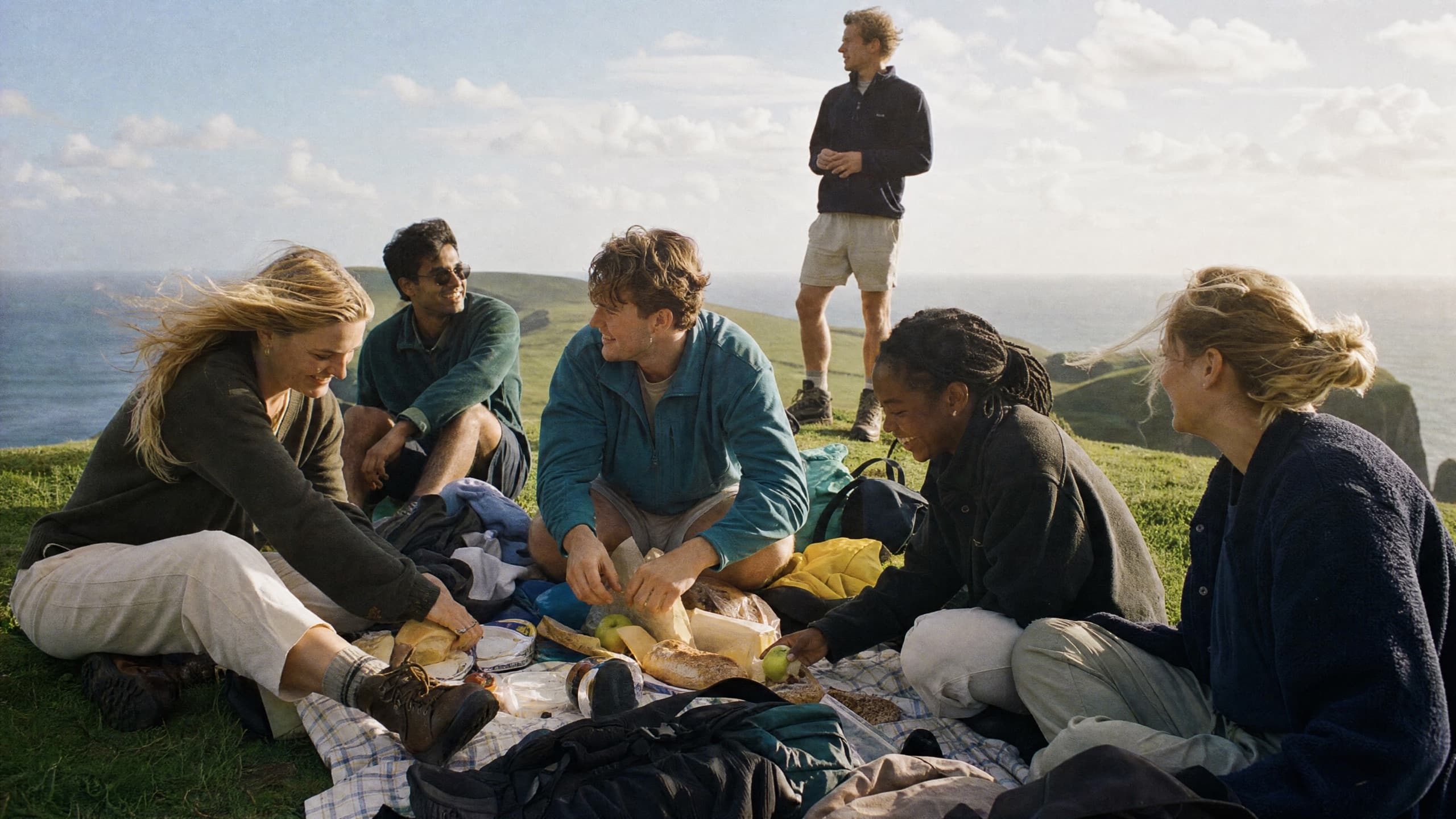 Friends on a hike